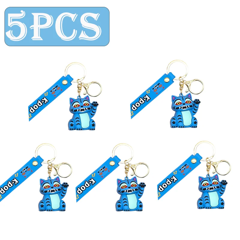 Kpop Demon Hunter Derpy Figure Keychain – Cute Character Accessory - Image 2