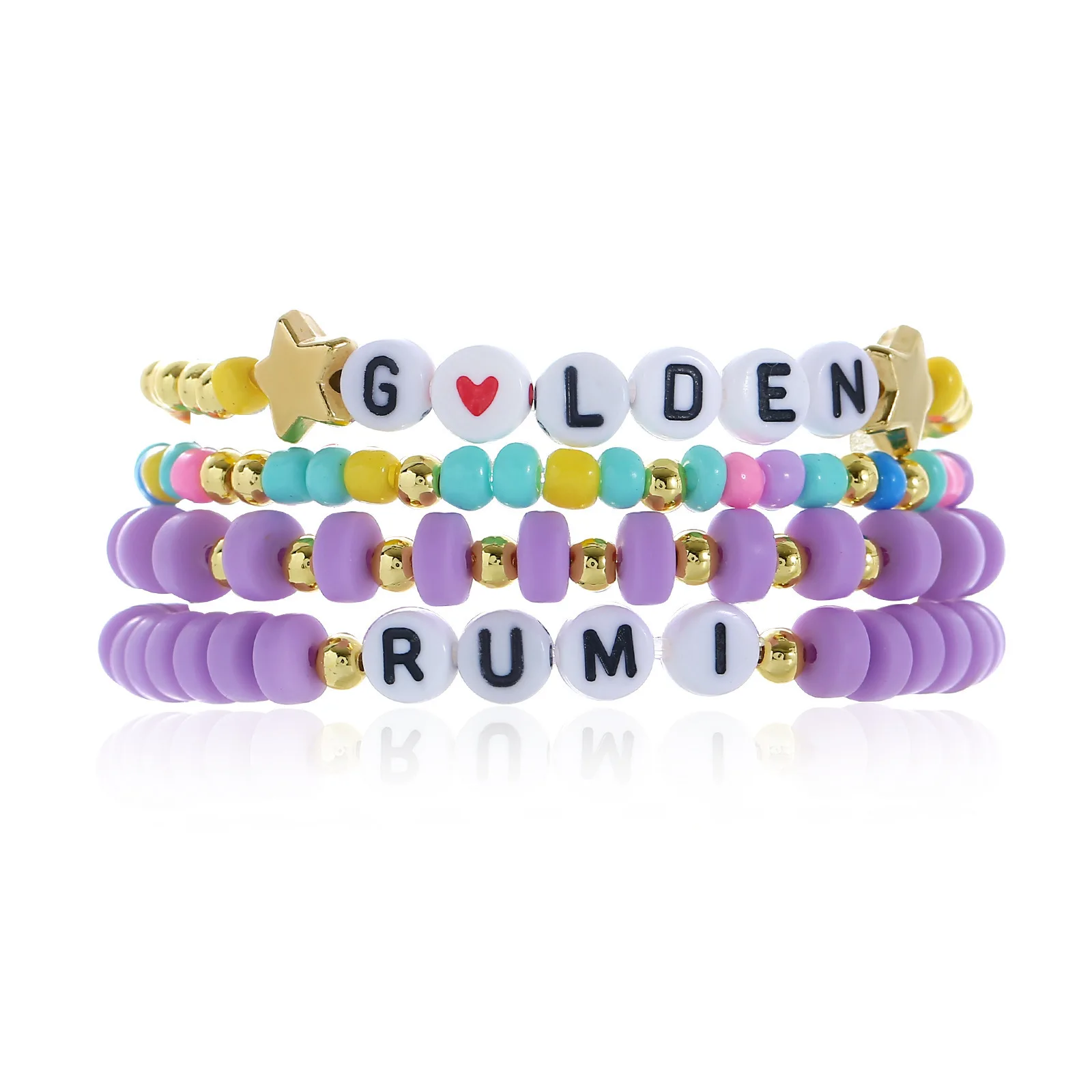 Kpop Demon Hunter Character Bracelets – Rumi, Zoey, Mira, Huntrix - Image 2