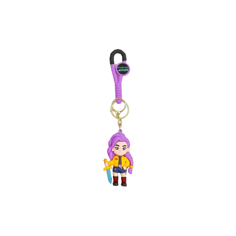 Cute Kpop Demon Hunters – Keychain character's - Image 7