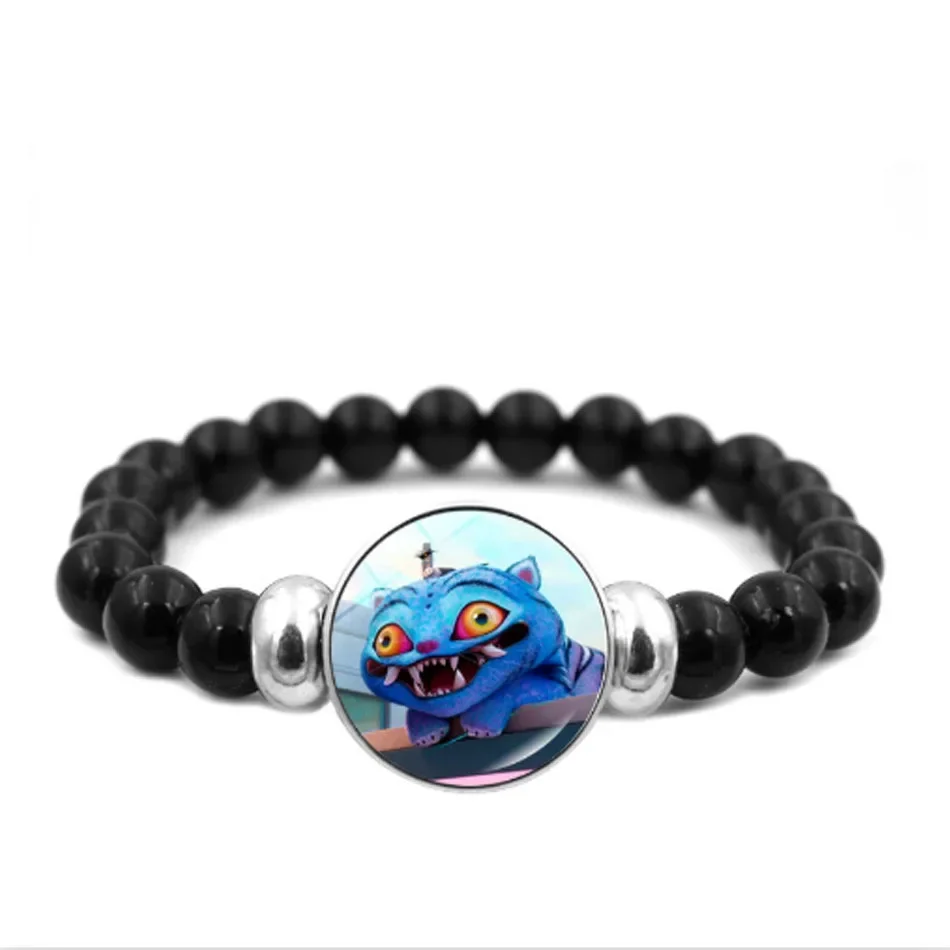 Kpop Demon Hunter HUNTR/X & Derpy Beaded Bracelets – Anime K-Pop Character Stretch Bracelet Set - Image 9