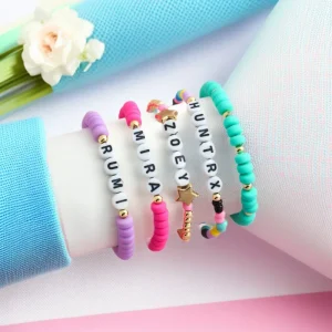 Kpop Demon Hunter Character Bracelets – Rumi, Zoey, Mira, Huntrix