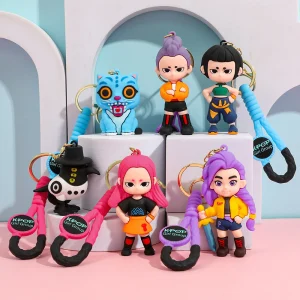 Cute Kpop Demon Hunters – Keychain character's