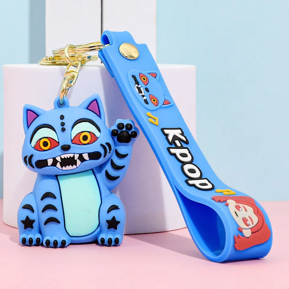 Kpop Demon Hunter Derpy Figure Keychain – Cute Character Accessory