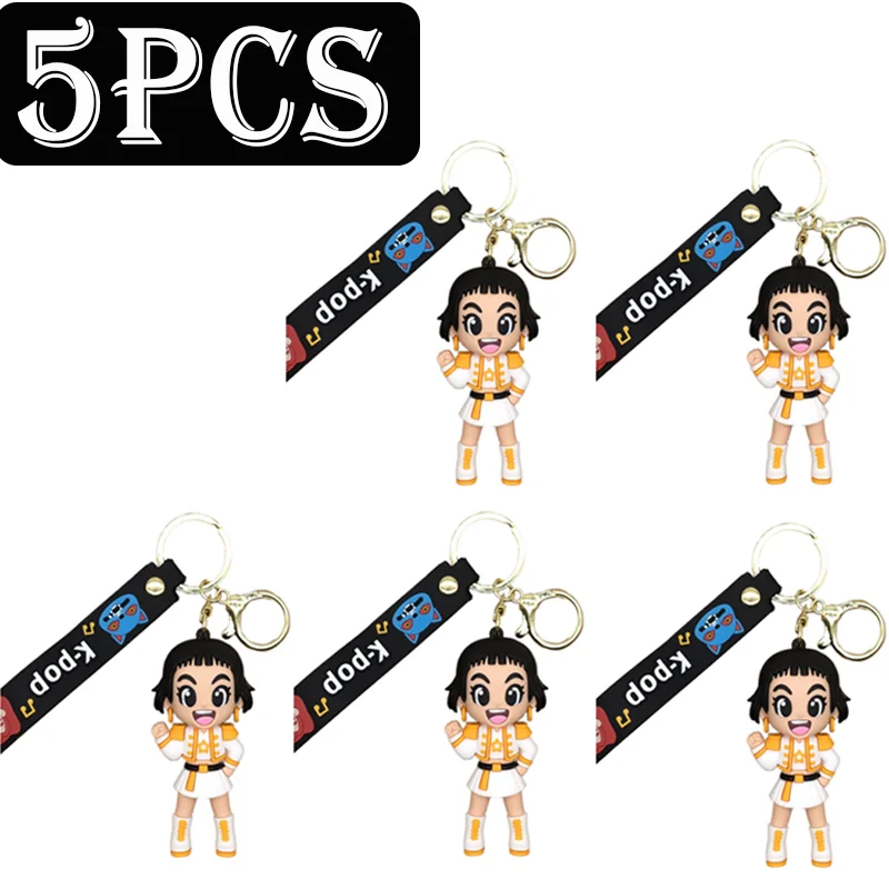 Kpop Demon Hunter Zoey Keychain – Cute Character Figure - Image 2